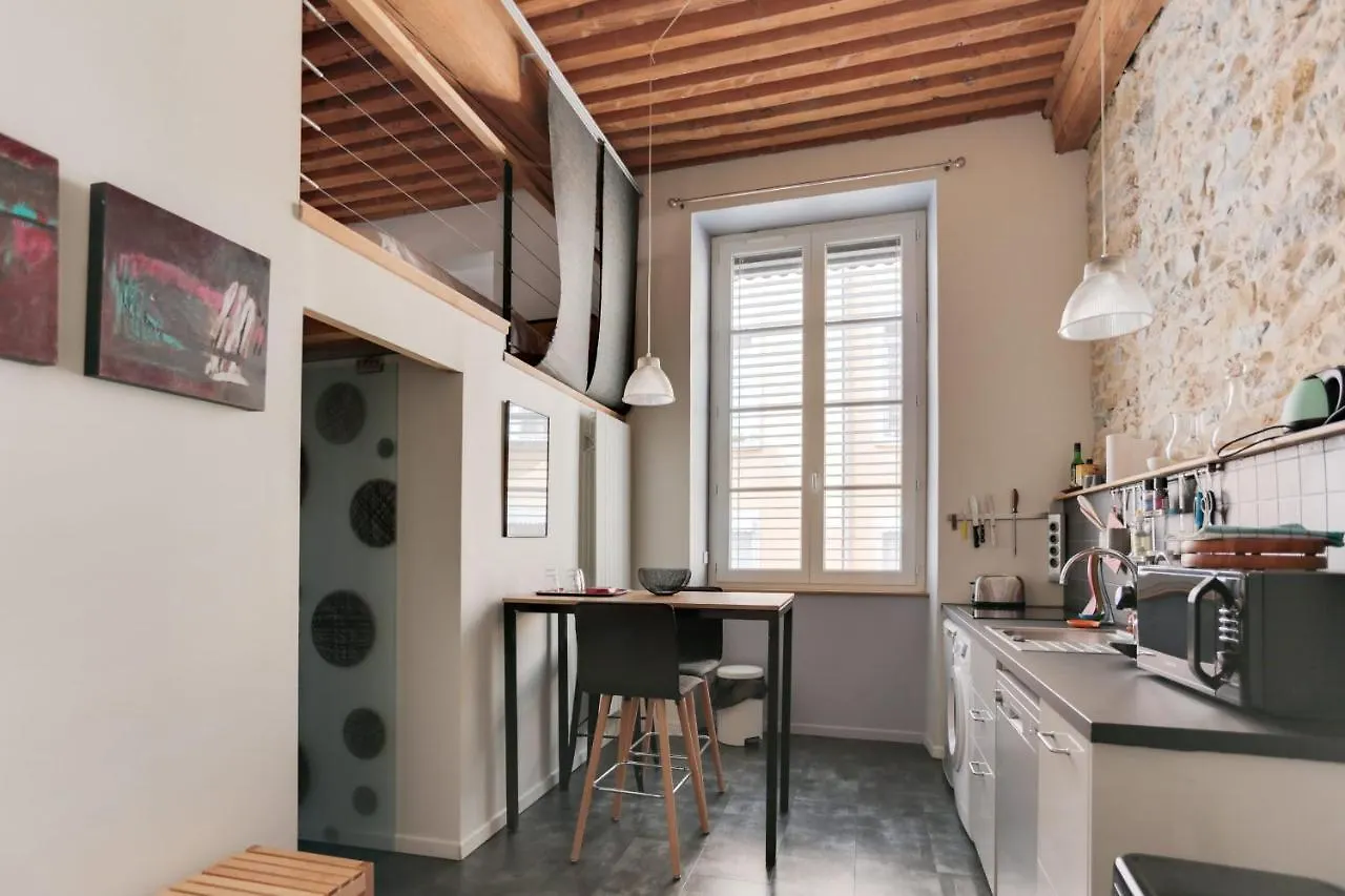 Appartement GuestReady - Charming Croix-Paquet Loft Fits 2 à Lyon